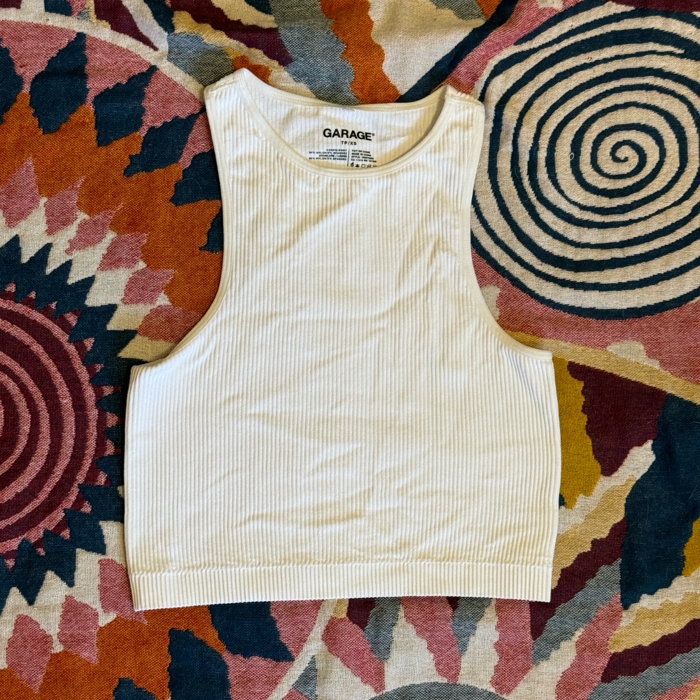 garage crop top